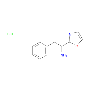1-(1,3-Oxazol-2-yl)-2-phenylethan-1-amine hydrochloride