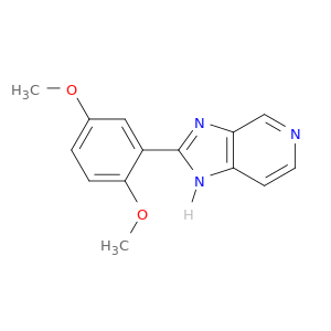 1H-Imidazo[4,5-c]pyridine, 2-(2,5-dimethoxyphenyl)-