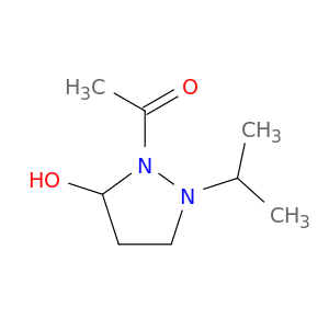 3-Pyrazolidinol, 2-acetyl-1-(1-methylethyl)-