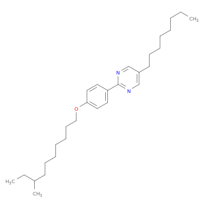 Pyrimidine, 2-[4-[(8-methyldecyl)oxy]phenyl]-5-octyl-