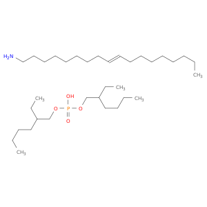 磷酸,双(2-乙基己基)酯,COMPD。(9Z)-9-Octadecen-1-胺(1：1)