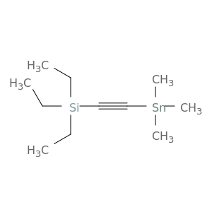 Silane, triethyl[(trimethylstannyl)ethynyl]-