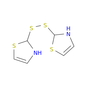 Thiazole, 2,2'-dithiobis[dihydro-