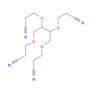 Propanenitrile,3,3',3'',3'''-[1,2,3,4-butanetetrayltetrakis(oxy)]tetrakis- (9CI)