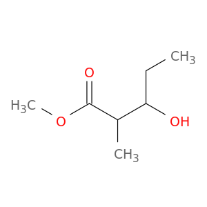 Pentanoic acid, 3-hydroxy-2-methyl-, methyl ester