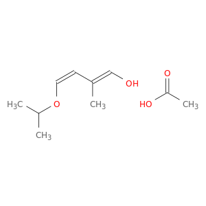 1,3-Butadien-1-ol, 2-methyl-4-(1-methylethoxy)-, acetate, (E,E)-
