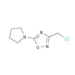 1,2,4-氧代唑,3-(氯甲基)-5-(1-吡咯烷基)-