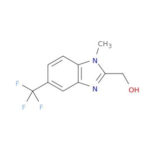 [1-Methyl-5-(trifluoromethyl)-1H-1,3-benzodiazol-2-yl]methanol