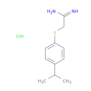 2-{[4-(丙烷-2-基)苯基]巯基}乙脒盐酸