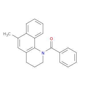 Benzo[h]quinoline, 1-benzoyl-1,2,3,4-tetrahydro-6-methyl-