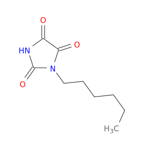 Imidazolidinetrione, hexyl-