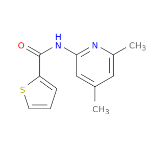 2-Thiophenecarboxamide, N-(4,6-dimethyl-2-pyridinyl)-
