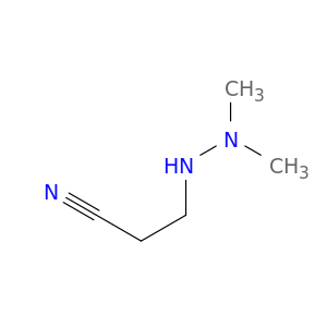 Propanenitrile,3-(2,2-dimethylhydrazinyl)-