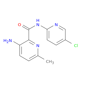 2-Pyridinecarboxamide, 3-amino-N-(5-chloro-2-pyridinyl)-6-methyl-