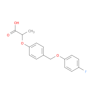 Propanoic acid, 2-[4-[(4-fluorophenoxy)methyl]phenoxy]-