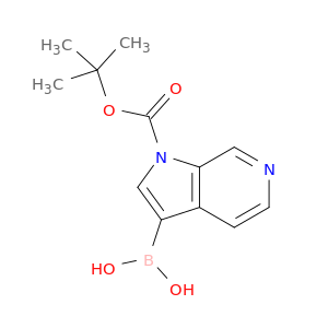 1-(叔丁氧基羰基)-1H-吡咯并[2,3-c]吡啶-3-基硼酸