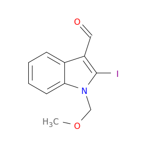 1H-Indole-3-carboxaldehyde, 2-iodo-1-(methoxymethyl)-