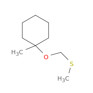 Cyclohexane, 1-methyl-1-[(methylthio)methoxy]-