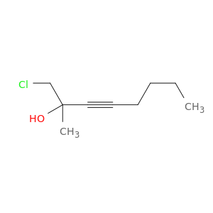 3-Octyn-2-ol, 1-chloro-2-methyl-