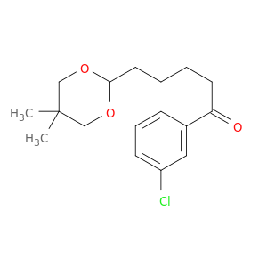 3'-CHLORO-5-(5,5-DIMETHYL-1,3-DIOXAN-2-YL)VALEROPHENONE