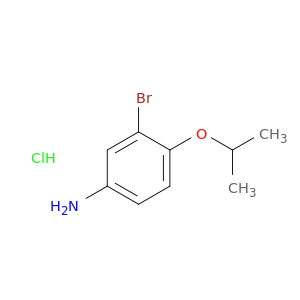 3-溴-4-(丙-2-基氧基)苯胺盐酸盐