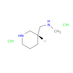 methyl({[(3S)-piperidin-3-yl]methyl})amine dihydrochloride