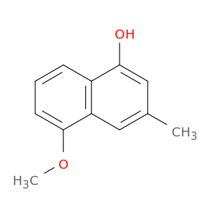 1-Naphthalenol, 5-methoxy-3-methyl-