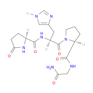 Glycinamide, 5-oxo-L-prolyl-L-histidyl-L-prolyl-