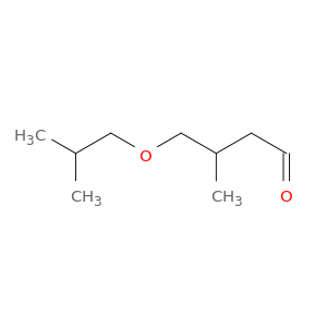 Butanal, 3-methyl-4-(2-methylpropoxy)-