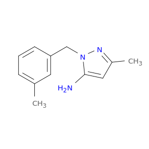 3-METHYL-1-(3-METHYLBENZYL)-1H-PYRAZOL-5-AMINE