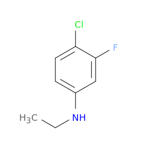 4-Chloro-N-ethyl-3-fluoroaniline