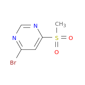 4-溴-6-(甲基磺酰基)嘧啶