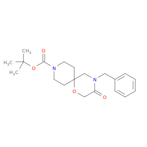 4-苄基-3-氧代-1-氧杂-4,9-二氮杂螺[5.5]十一烷-9-羧酸叔丁酯