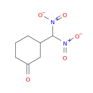 Cyclohexanone, 3-(dinitromethyl)-