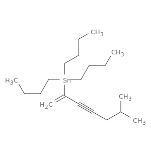 Stannane, tributyl(5-methyl-1-methylene-2-hexynyl)-
