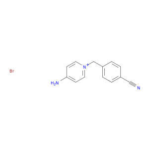 Pyridinium, 4-amino-1-[(4-cyanophenyl)methyl]-, bromide