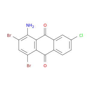 9,10-Anthracenedione, 1-amino-2,4-dibromo-7-chloro-