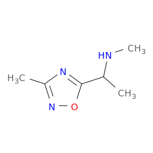 N-Methyl-1-(3-methyl-1,2,4-oxadiazol-5-yl)ethanamine