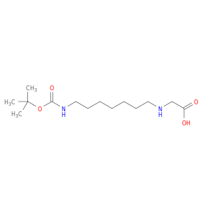 Glycine, N-[7-[[(1,1-dimethylethoxy)carbonyl]amino]heptyl]-