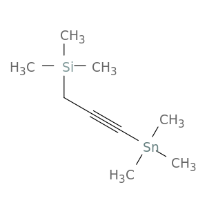 Silane, trimethyl[3-(trimethylstannyl)-2-propynyl]-