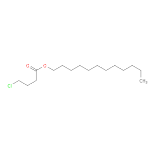 Butanoic acid, 4-chloro-, dodecyl ester