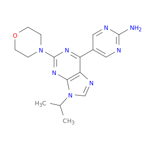 5-[9-异丙基-2-(4-吗啉基)-9H-嘌呤-6-基]-2-嘧啶胺