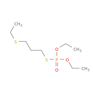 Phosphorothioic acid, O,O-diethyl S-(3-(ethylthio)propyl) ester