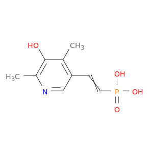 [2-(5-hydroxy-4,6-dimethylpyridin-3-yl)ethenyl]phosphonic acid