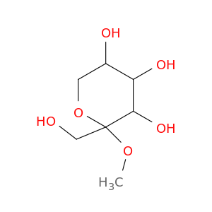 2-(hydroxymethyl)-2-methoxy-oxane-3,4,5-triol