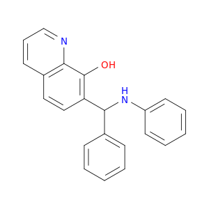 8-Quinolinol,7-[phenyl(phenylamino)methyl]-