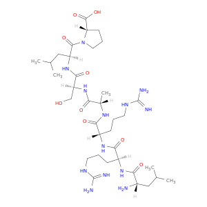 L-Proline, L-leucyl-L-arginyl-L-arginyl-L-alanyl-L-seryl-L-leucyl-