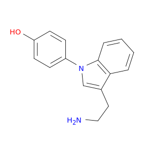 4-[3-(2-AMINOETHYL)-1H-INDOL-1-YL]PHENOL