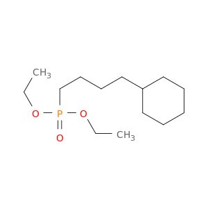 Phosphonic acid, (4-cyclohexylbutyl)-, diethyl ester