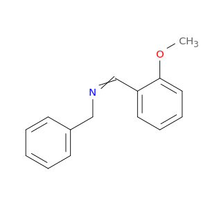 Benzenemethanamine, N-[(2-methoxyphenyl)methylene]-
